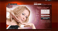 Desktop Screenshot of cougardatingclub.com